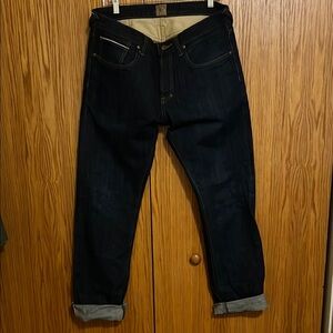 PRPS Blue Straight Jeans Raw Denim